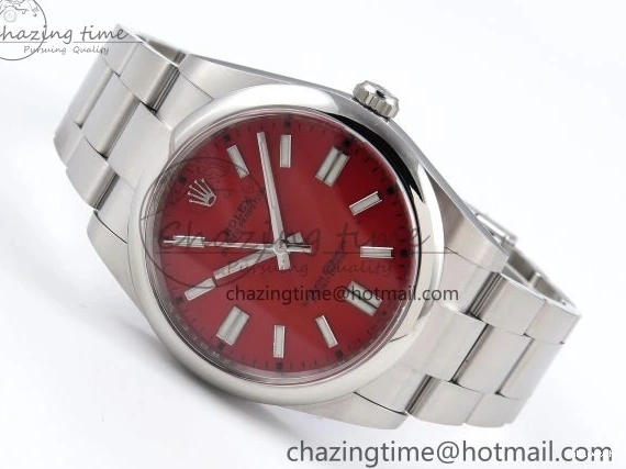 Best 41mm Red 1:1 VR3230 Steel Dial Clean Perpetual 904L 126000 Edition Oyster 0219
